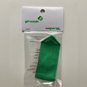 NWT Girl Scout insignia tag